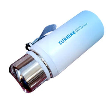 Sunshine Stainless Steel 600ml Water Bottle Hot & Cool ( Random Colors Will Be Sent )