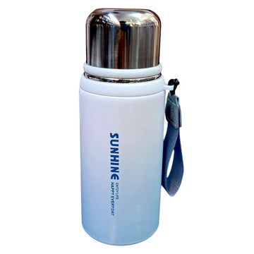 Sunshine Stainless Steel 600ml Water Bottle Hot & Cool ( Random Colors Will Be Sent )