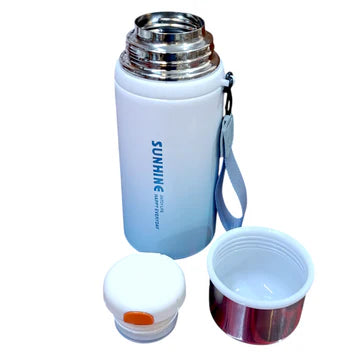 Sunshine Stainless Steel 600ml Water Bottle Hot & Cool ( Random Colors Will Be Sent )